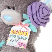 7" Auntie Me to You Bear With Flowers Extra Image 3 Preview